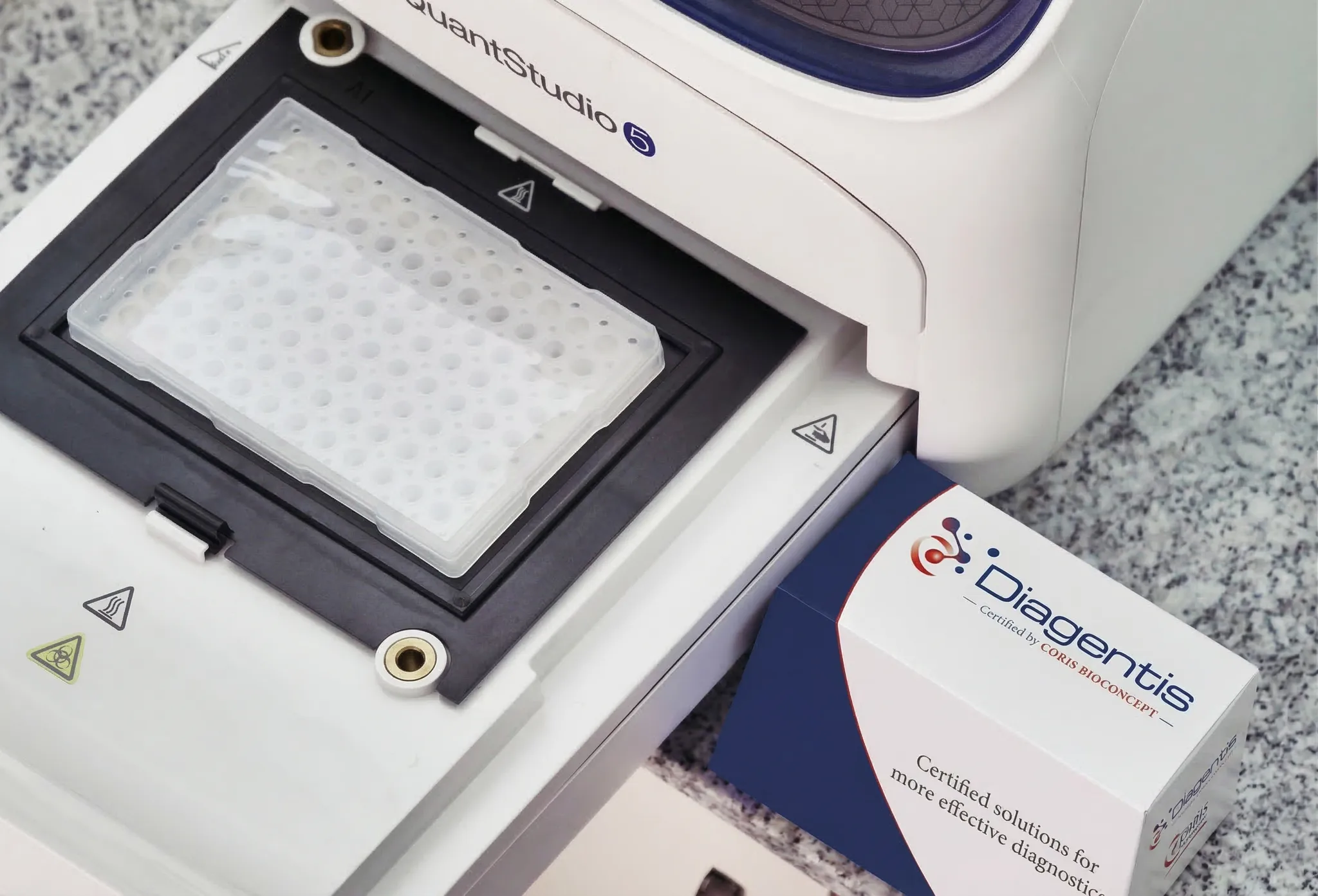 Real-time PCR instruments compatible with Diagentis kits